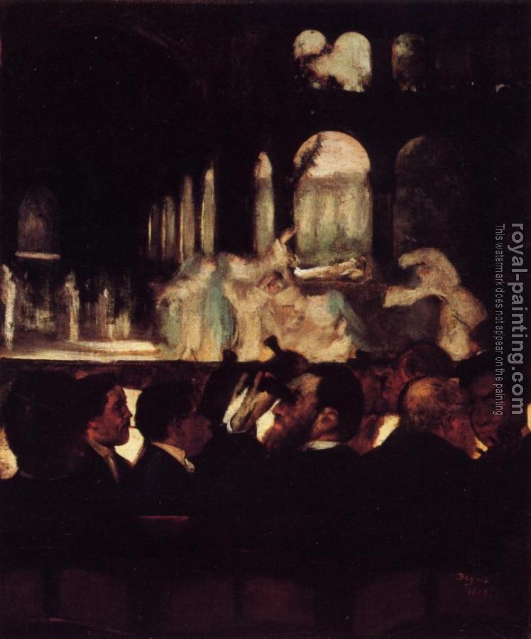 Edgar Degas : The Ballet Scene from Robert la Diable